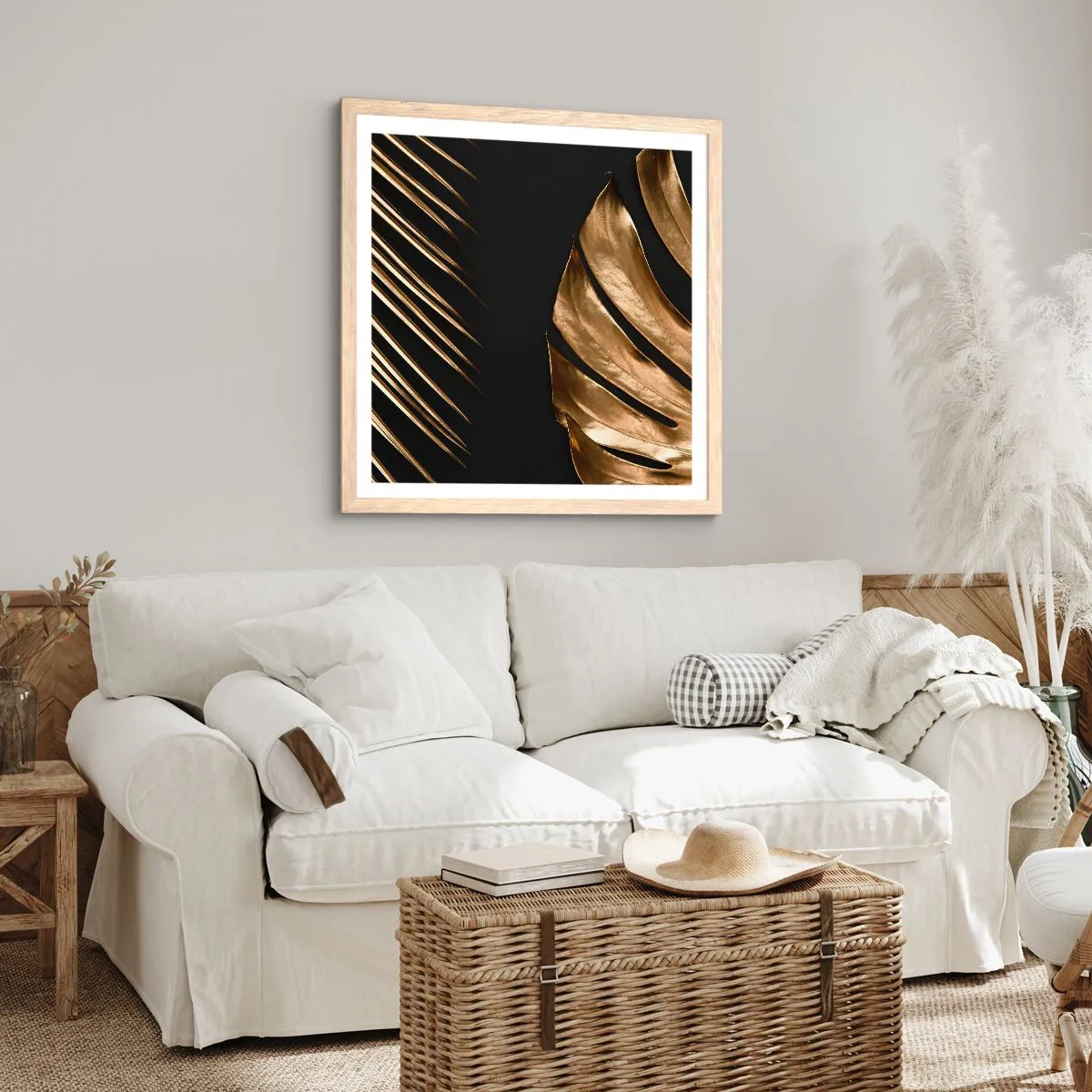 Plagát v ráme zo svetlého duba - Iné ale rovnako drahé - 40x40 cm