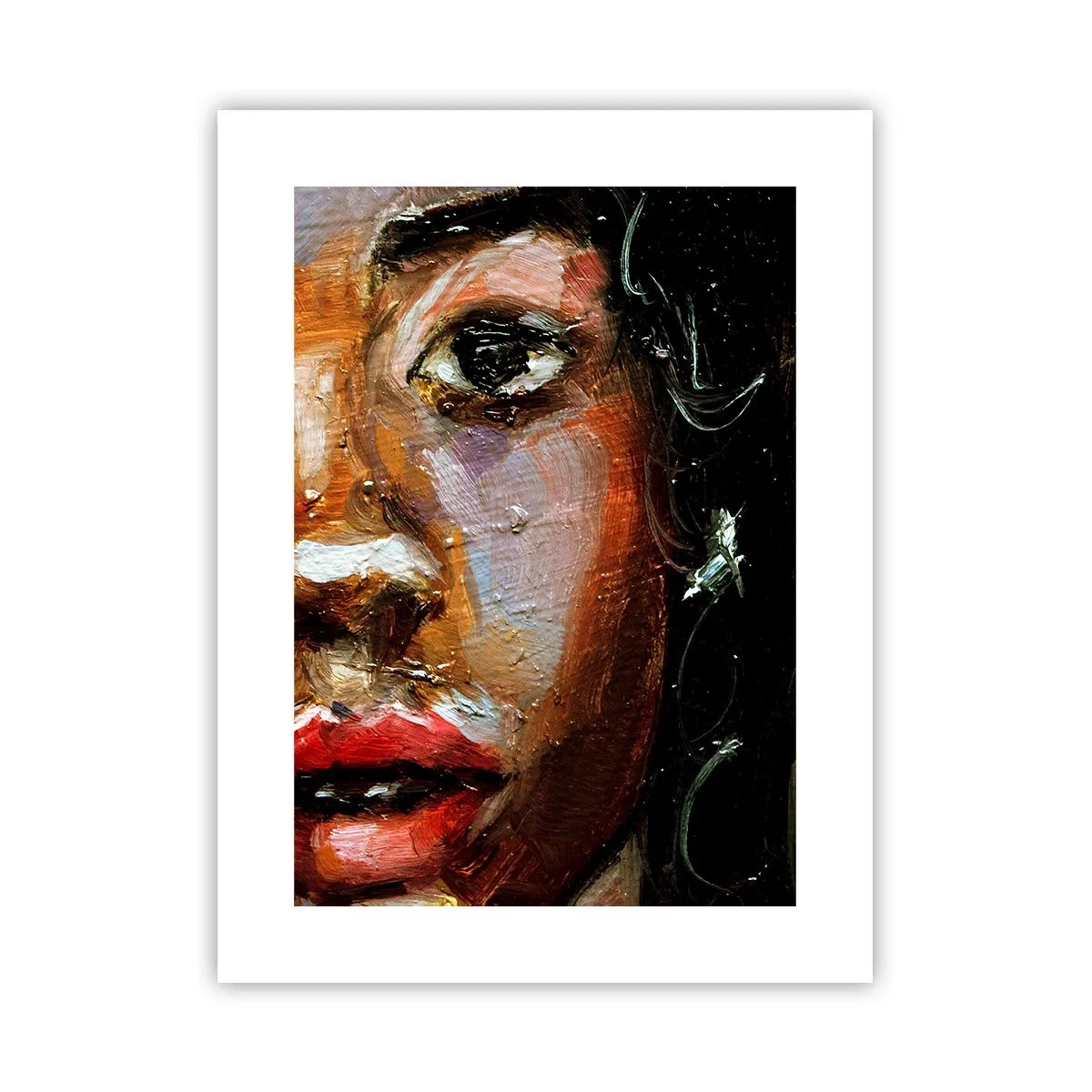 Plagát - Čierna a jas - 30x40 cm