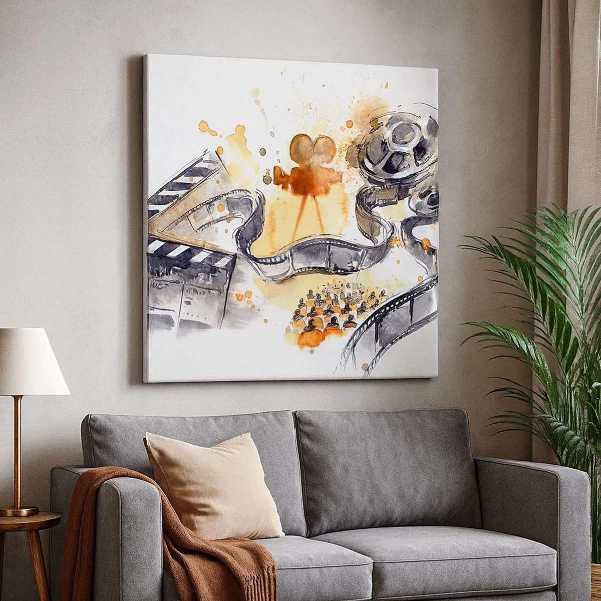 Obraz na plátne - V krajine snov - 30x30 cm