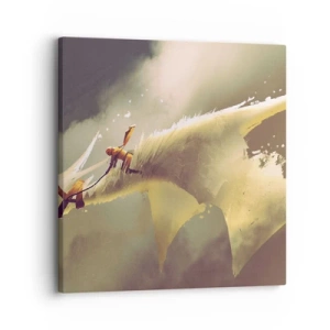 Obraz na plátne - Zachrániť svet - 30x30 cm