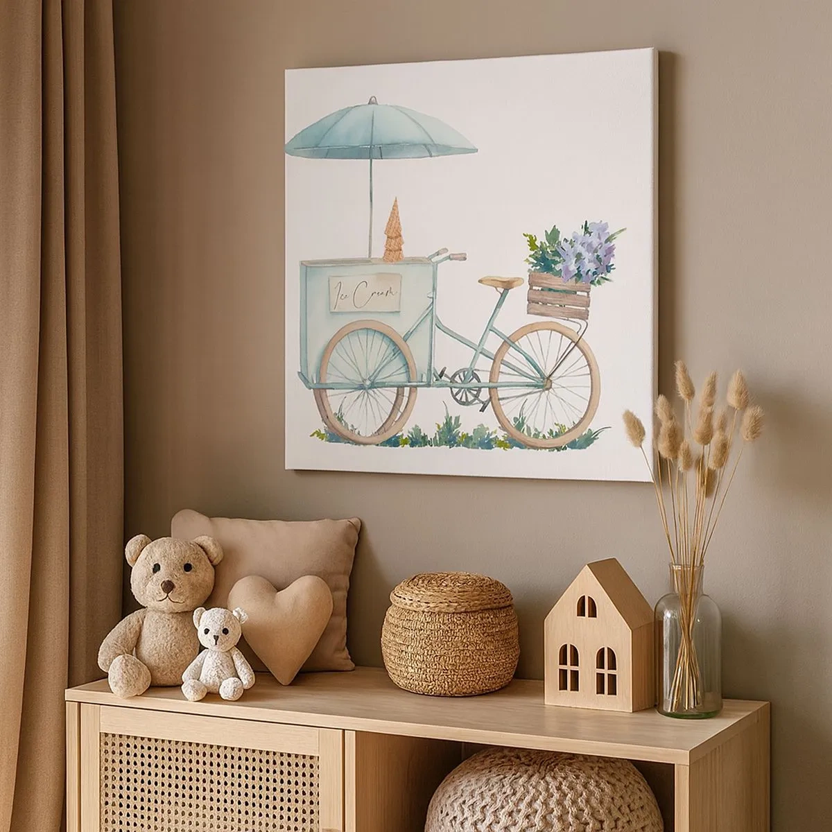 Obraz na plátne - Sladká spomienka na leto - 30x30 cm