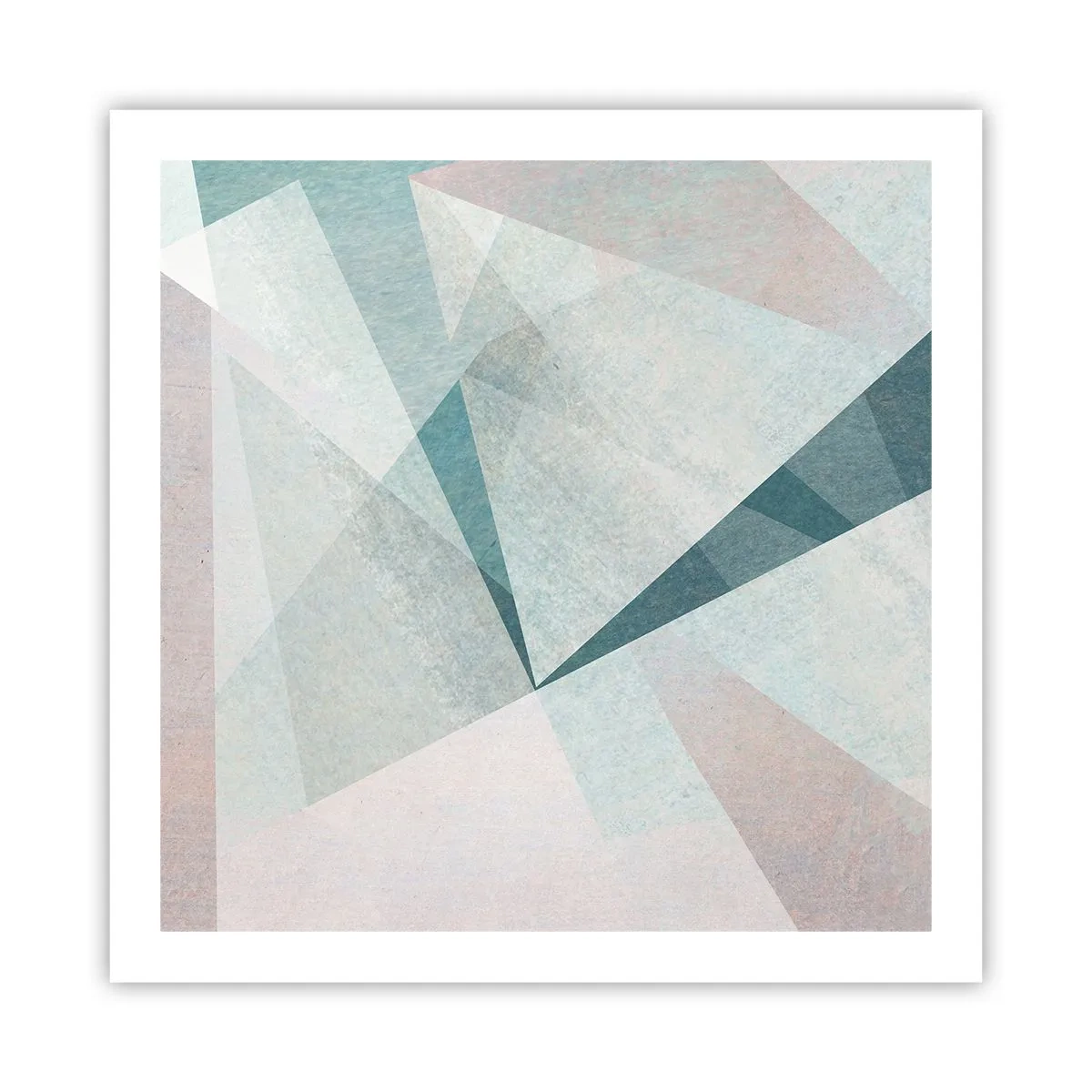 Plagát - V kľude, ale dynamicky - 60x60 cm