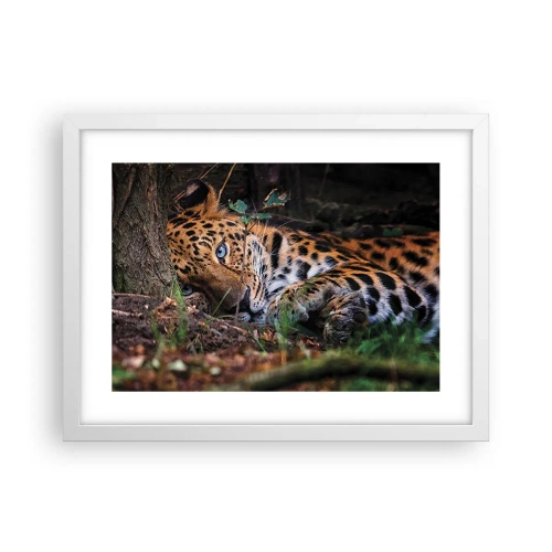 Plagát v bielom ráme - Ver mi - 40x30 cm