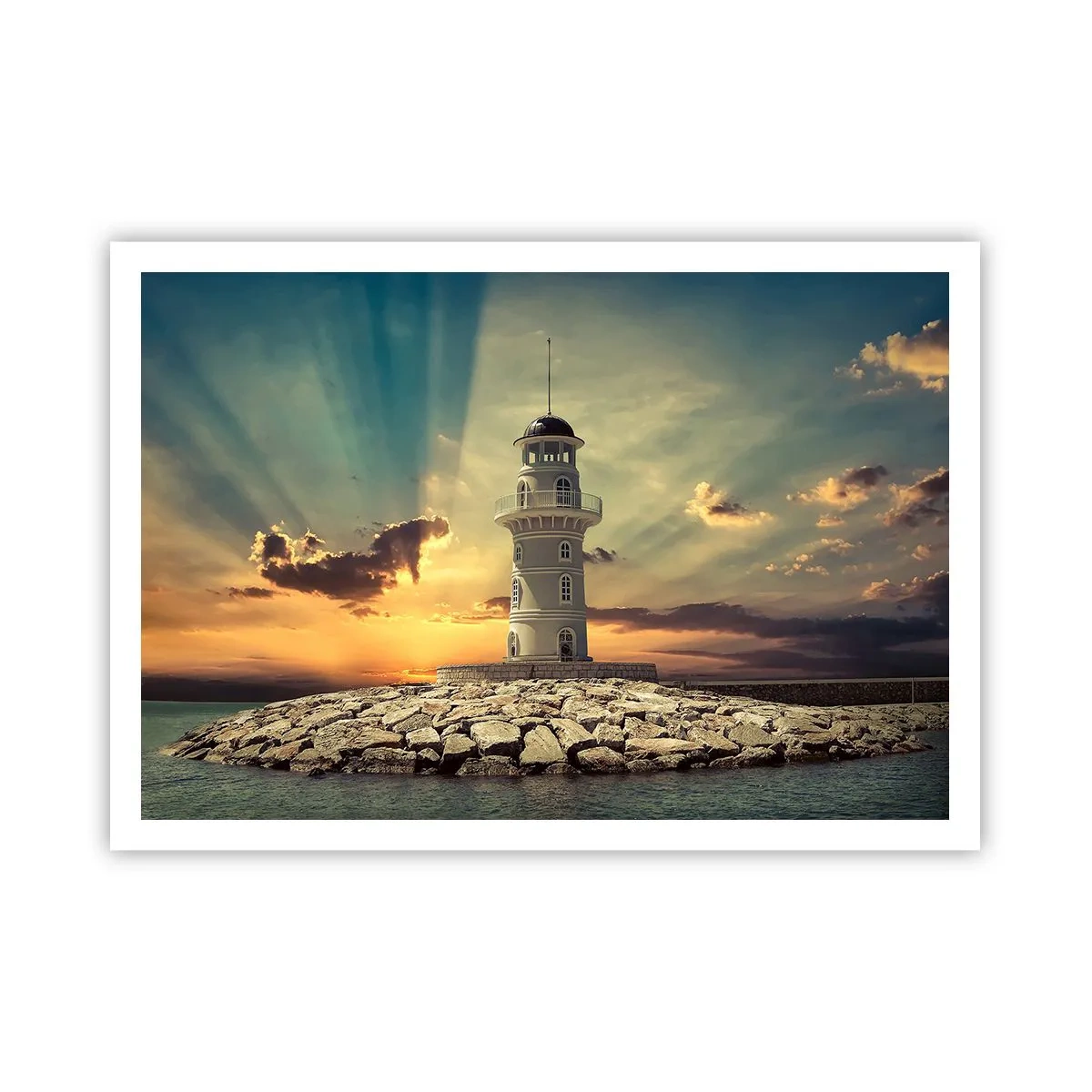 Plagát - Svetlo - Dobro - Krása - 100x70 cm