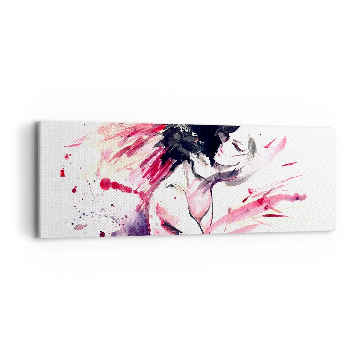 Obraz na plátne - Milostné naplnenie - 90x30 cm