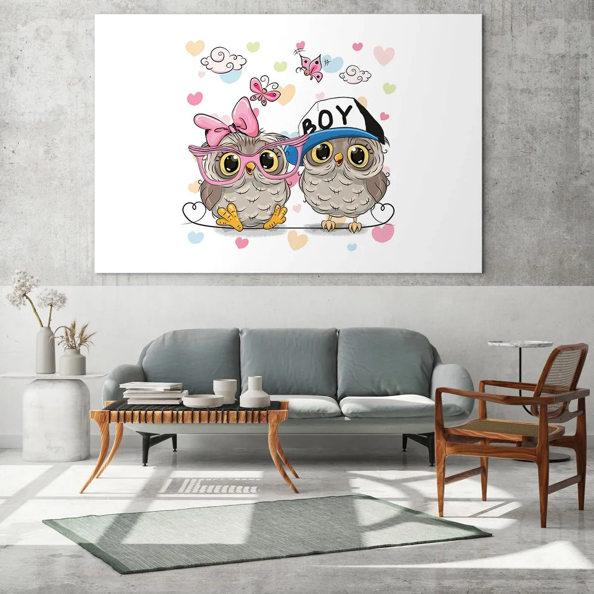 Obraz na skle - Milujme sa! - 120x80 cm