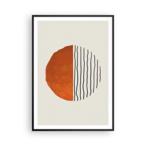 Plagát v čiernom ráme - V japonskej atmosfére - 70x100 cm