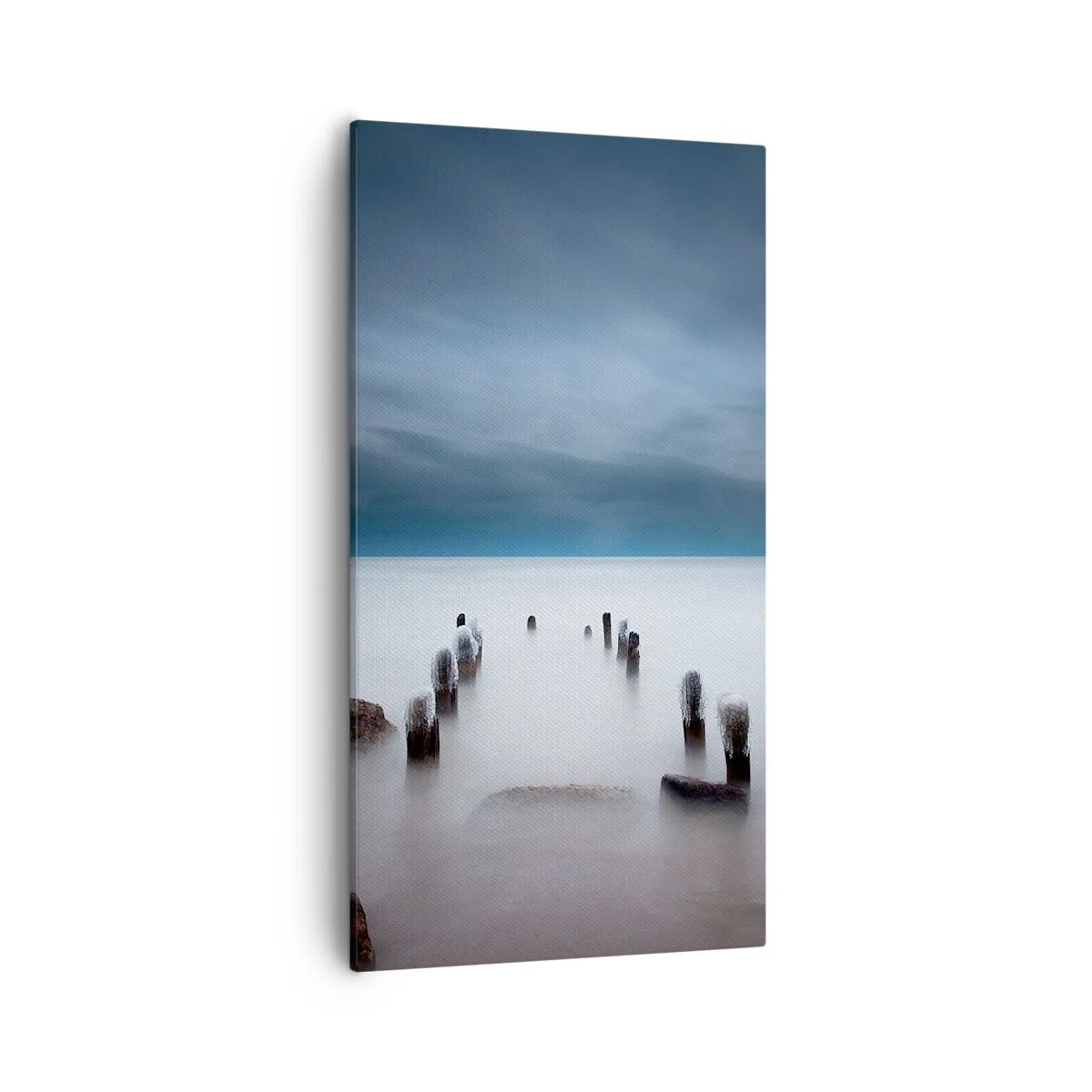 Obraz na plátne - Zamyslené jazero - 55x100 cm