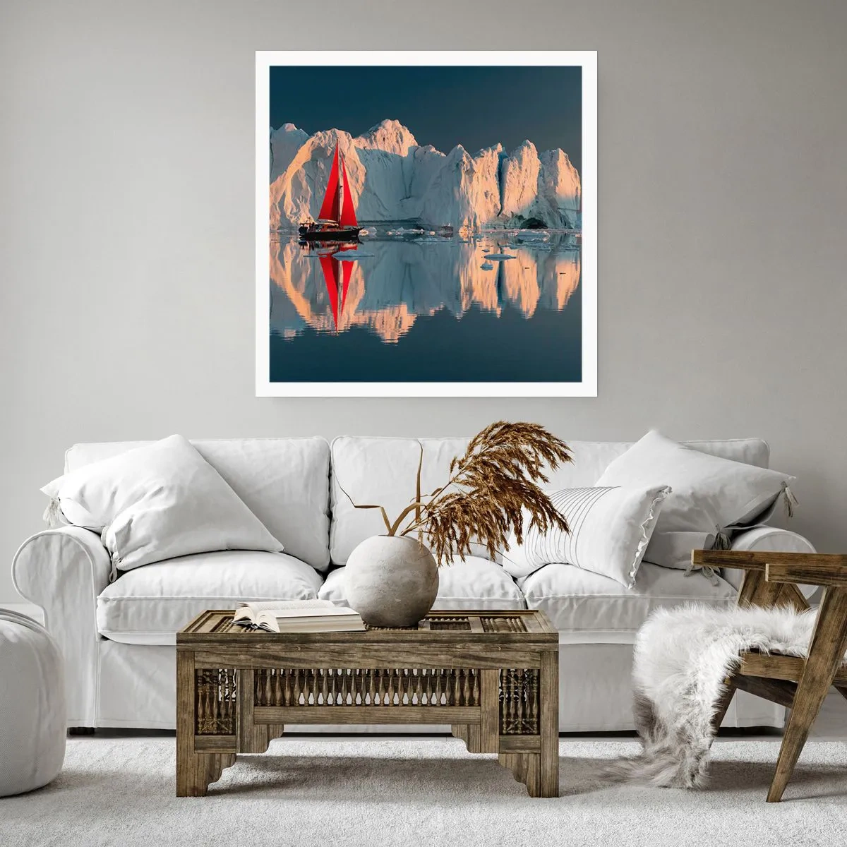 Plagát - Na okraji sveta - 30x30 cm