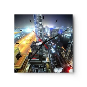 Nástenné hodiny - Zázrak na púšti - 30x30 cm