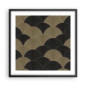 Plagát v čiernom ráme - Jednota v mnohosti - 50x50 cm