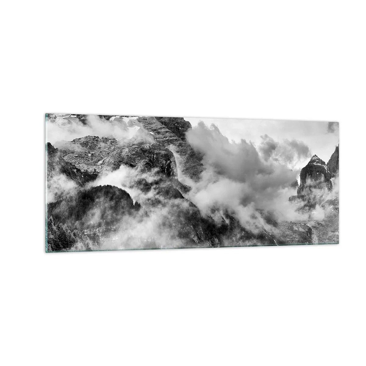 Obraz na skle - Krásne a kruté - 100x40 cm