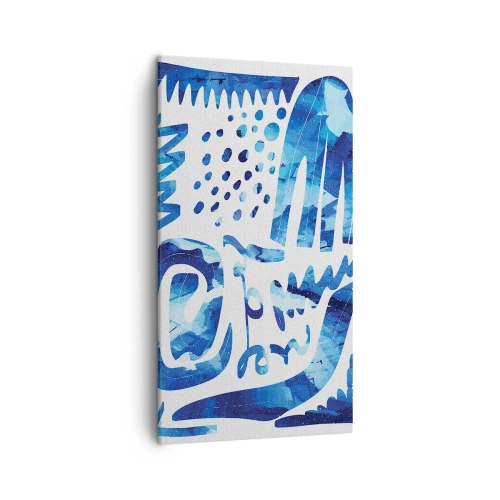 Obraz na plátne - Späť ku koreňom - 45x80 cm