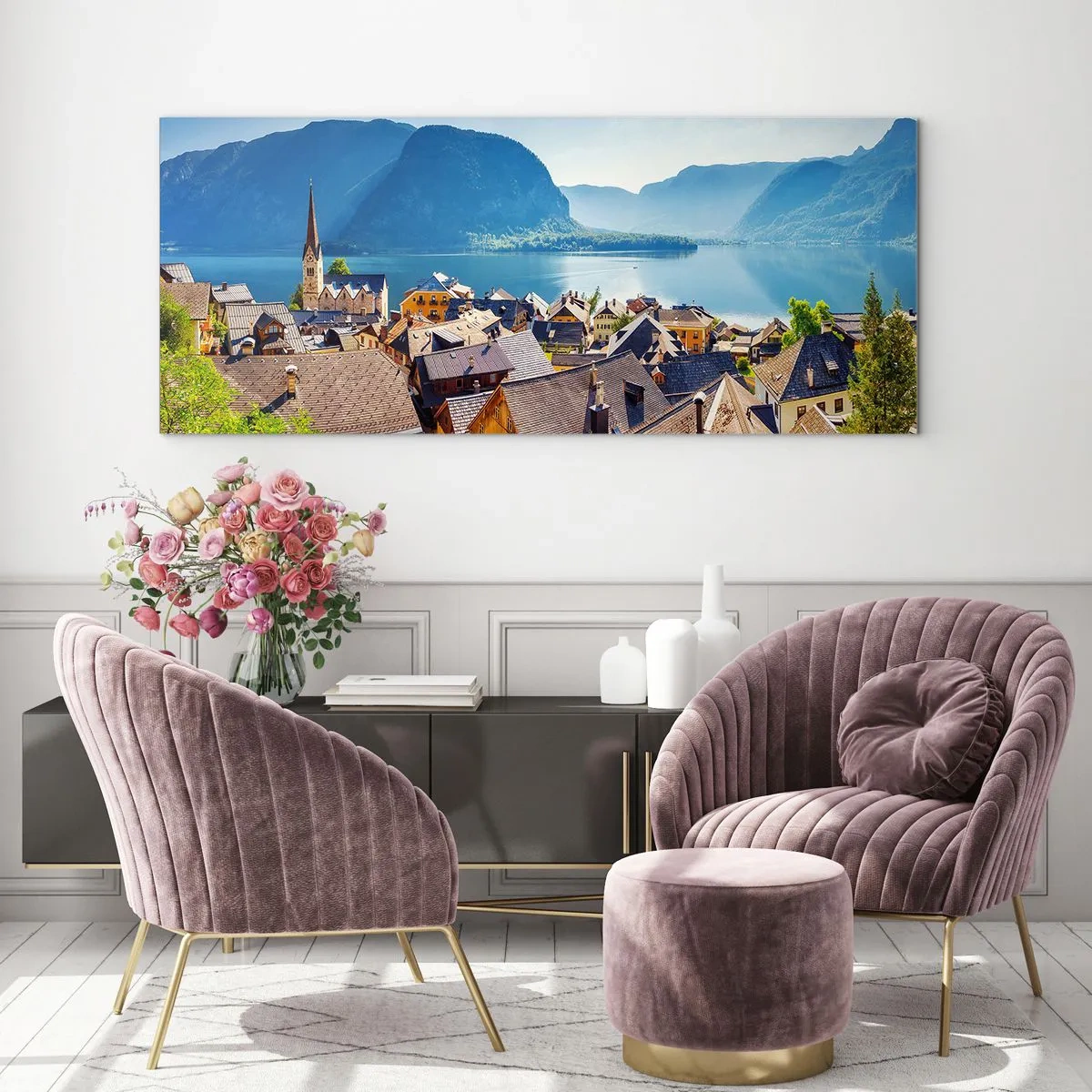 Obraz na skle - Viac malebne to nejde - 140x50 cm