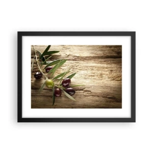 Plagát v čiernom ráme - Priamo od prírody - 40x30 cm