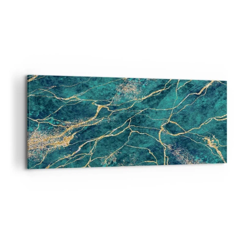 Obraz na plátne - Zlatá žila - 120x50 cm