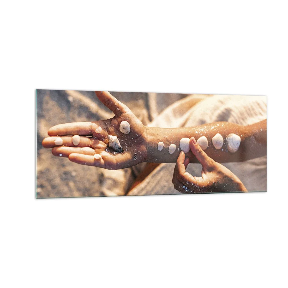 Obraz na skle - Krása na dosah - 100x40 cm