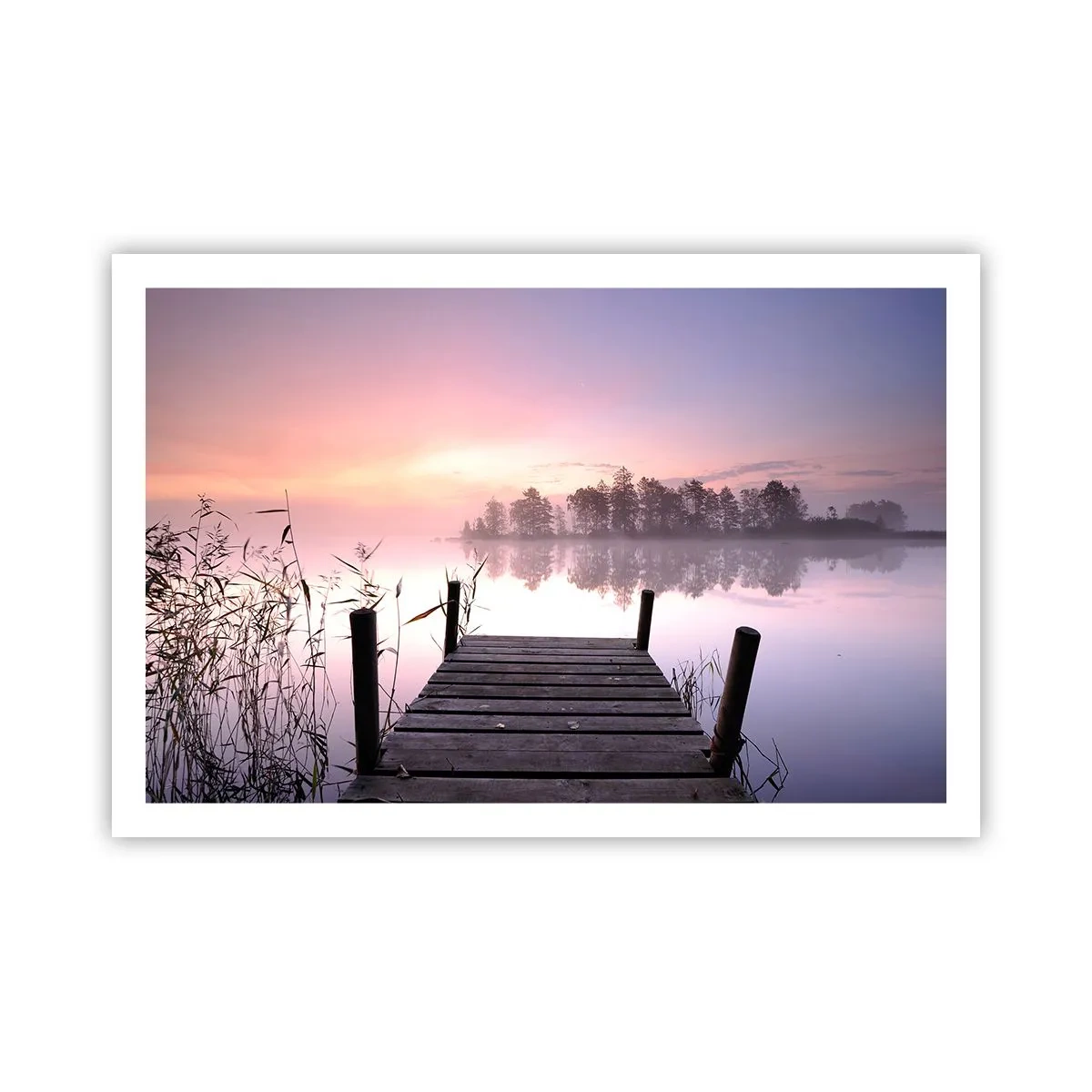 Plagát - Z ľaliovej hmly… - 91x61 cm