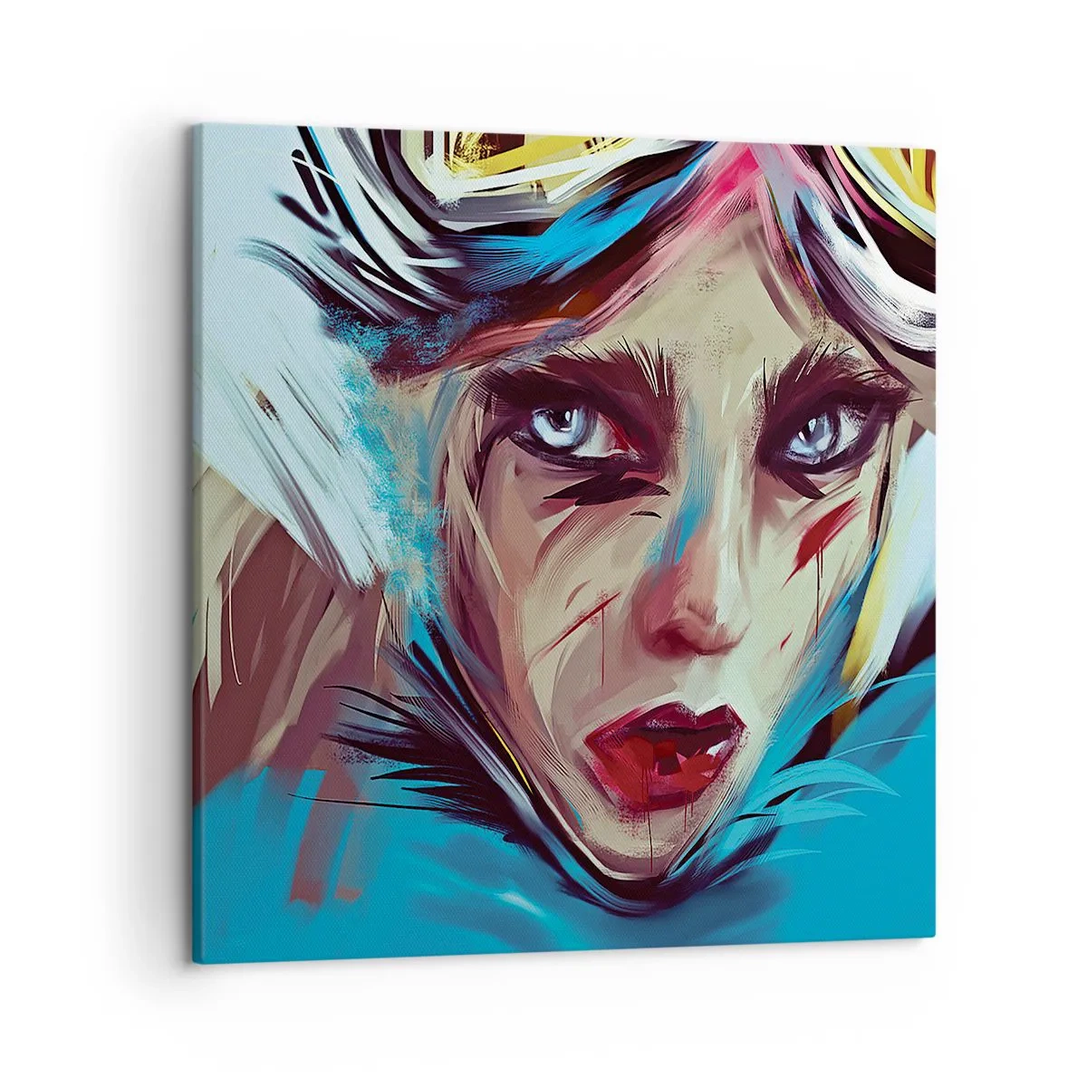 Obraz na plátne - Silničná bojovníčka - 50x50 cm