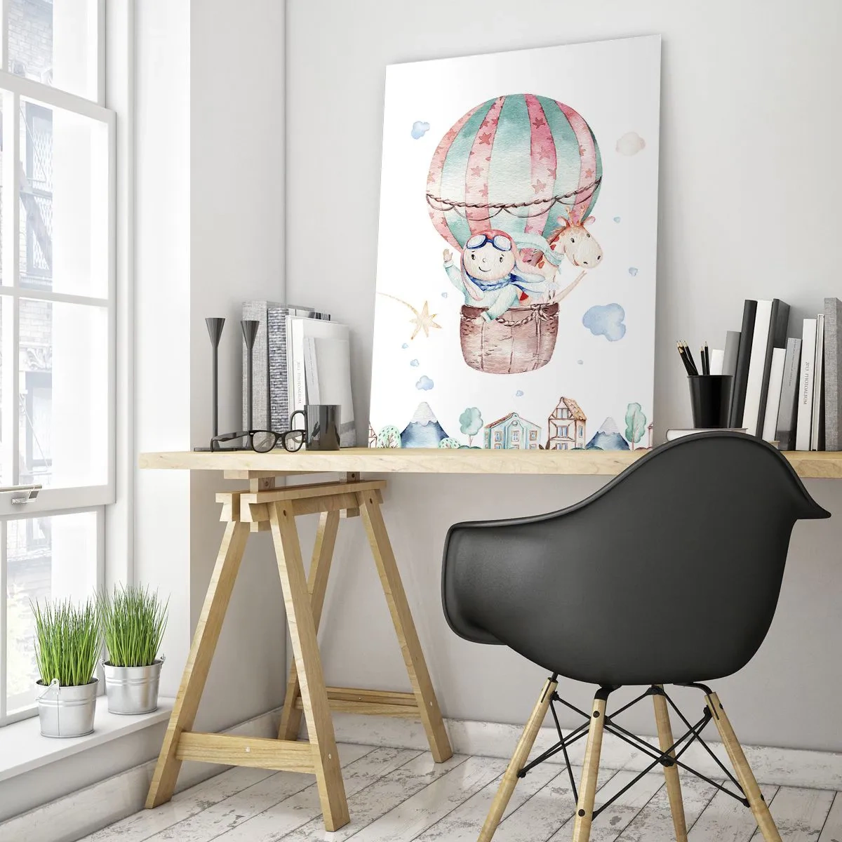 Obraz na skle - Čoskoro sa vrátime! - 50x70 cm