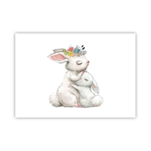 Plagát - Najlepšie je u mamy - 100x70 cm