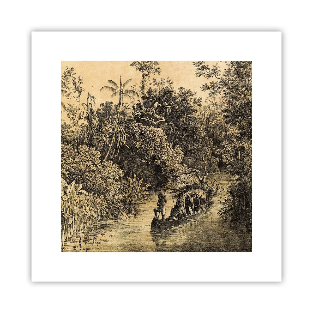 Plagát - Výlet k zdroju - 30x30 cm