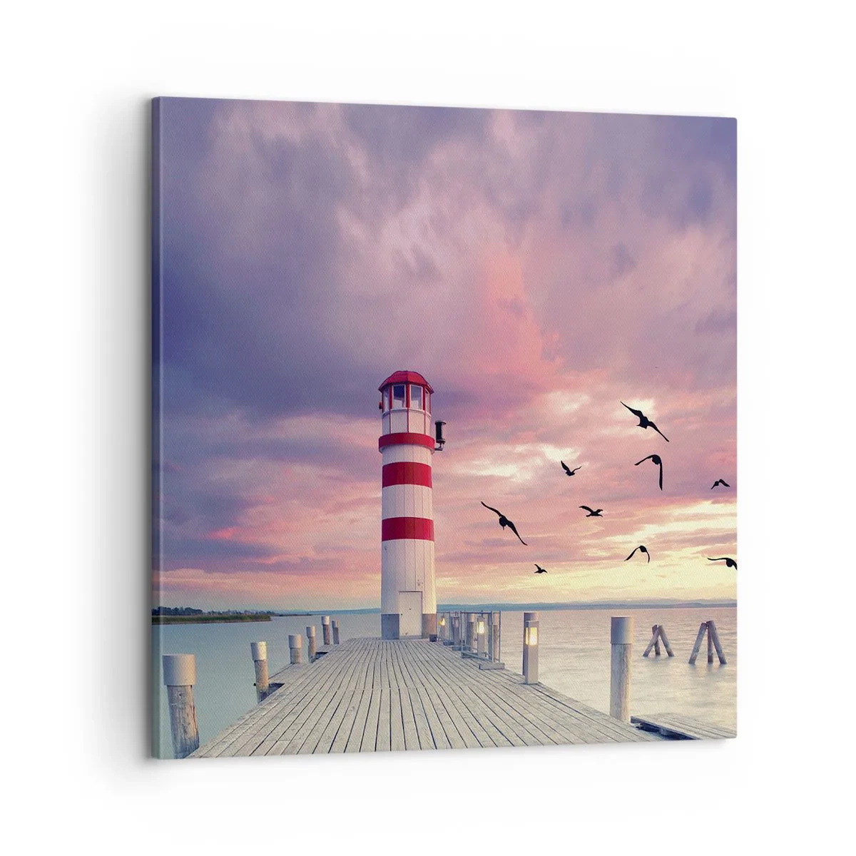 Obraz na plátne - Čas ísť do prístavu - 60x60 cm