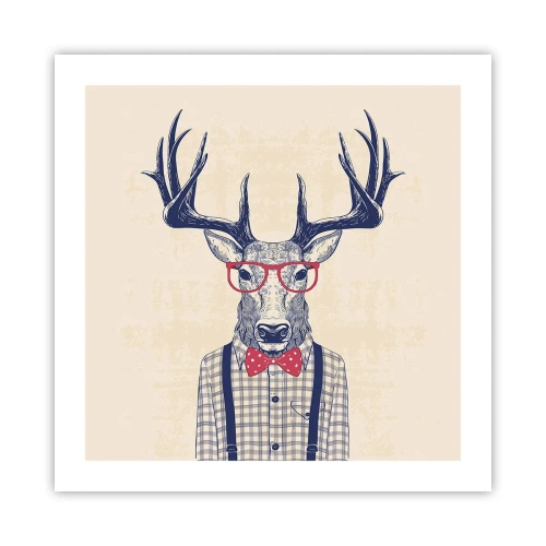 Plagát - Zábavná extravagancia - 50x50 cm