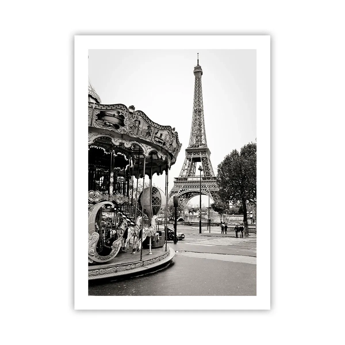 Plagát - Ak zábava, tak len v Paríži - 50x70 cm