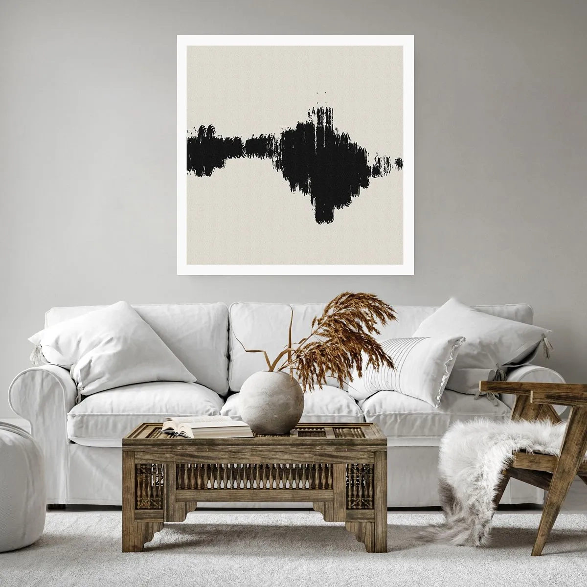 Plagát - Vibrácie predstavivosti - 30x30 cm