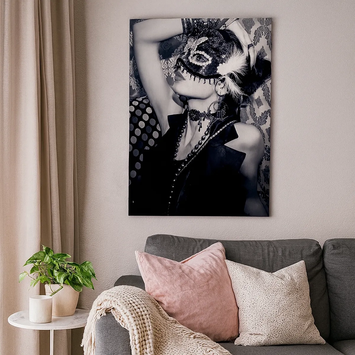 Obraz na plátne - Dekorácie, ozdoby, vzory… - 50x70 cm