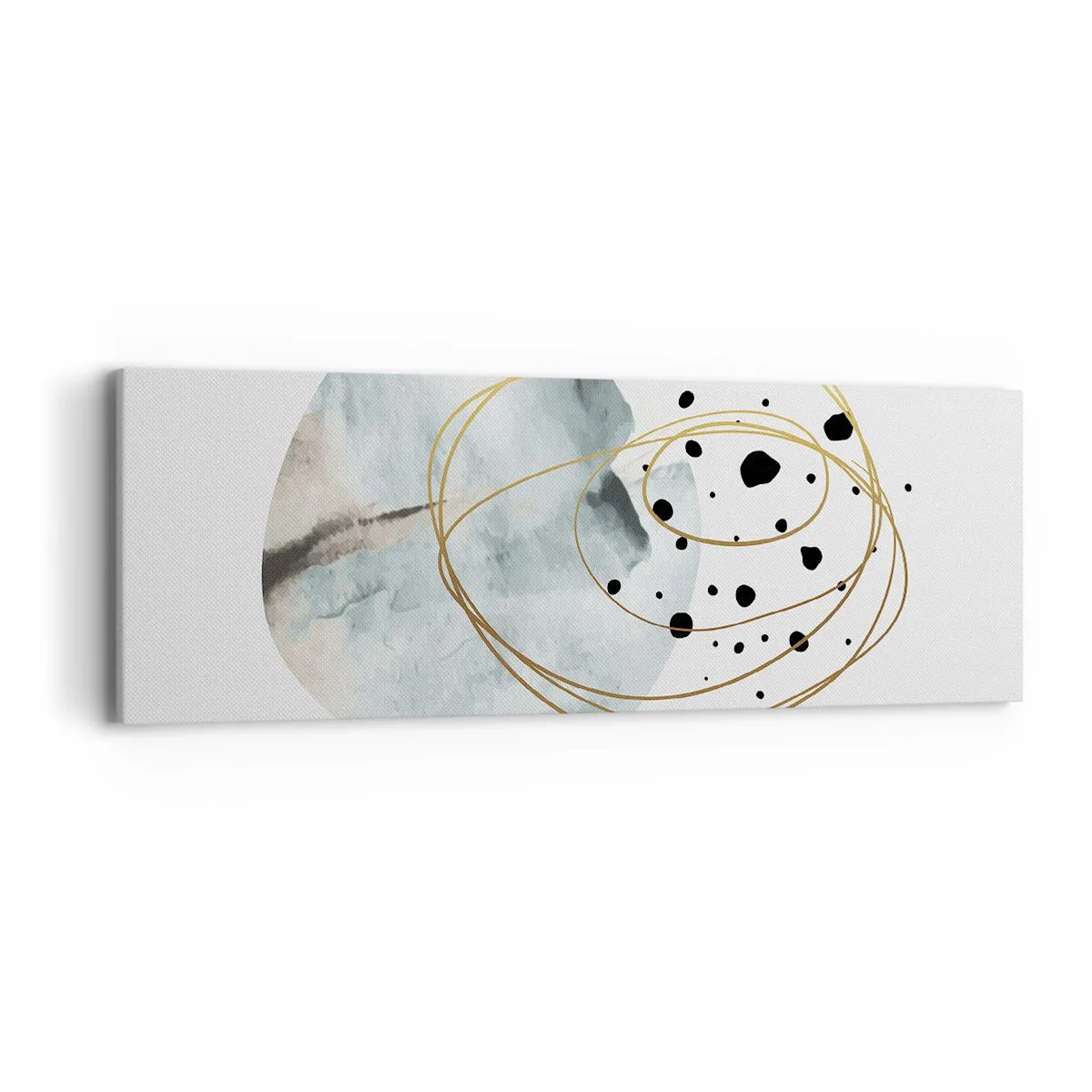 Obraz na plátne - V objatí priestoru - 90x30 cm