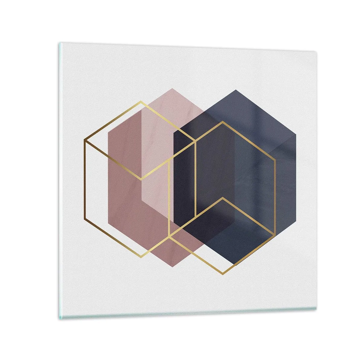 Obraz na skle - Sila jednoduchosti - 50x50 cm