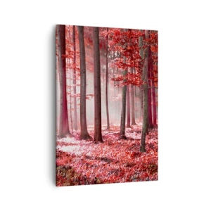 Obraz na plátne - Červená je rovnako krásna - 50x70 cm