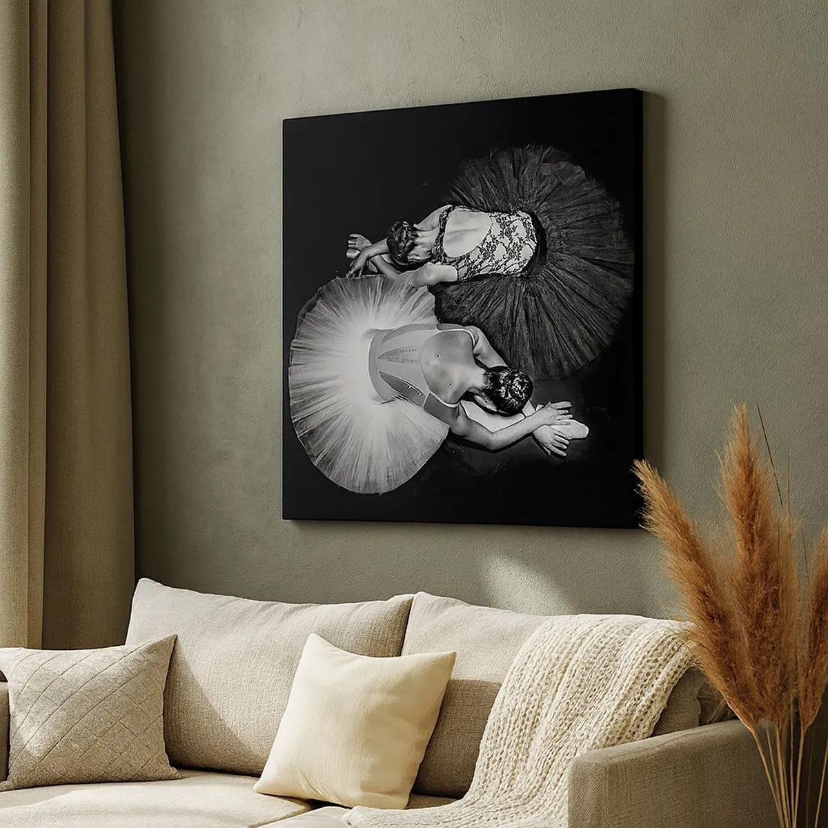 Obraz na plátne - Jin a jang – ideálna rovnováha - 30x30 cm