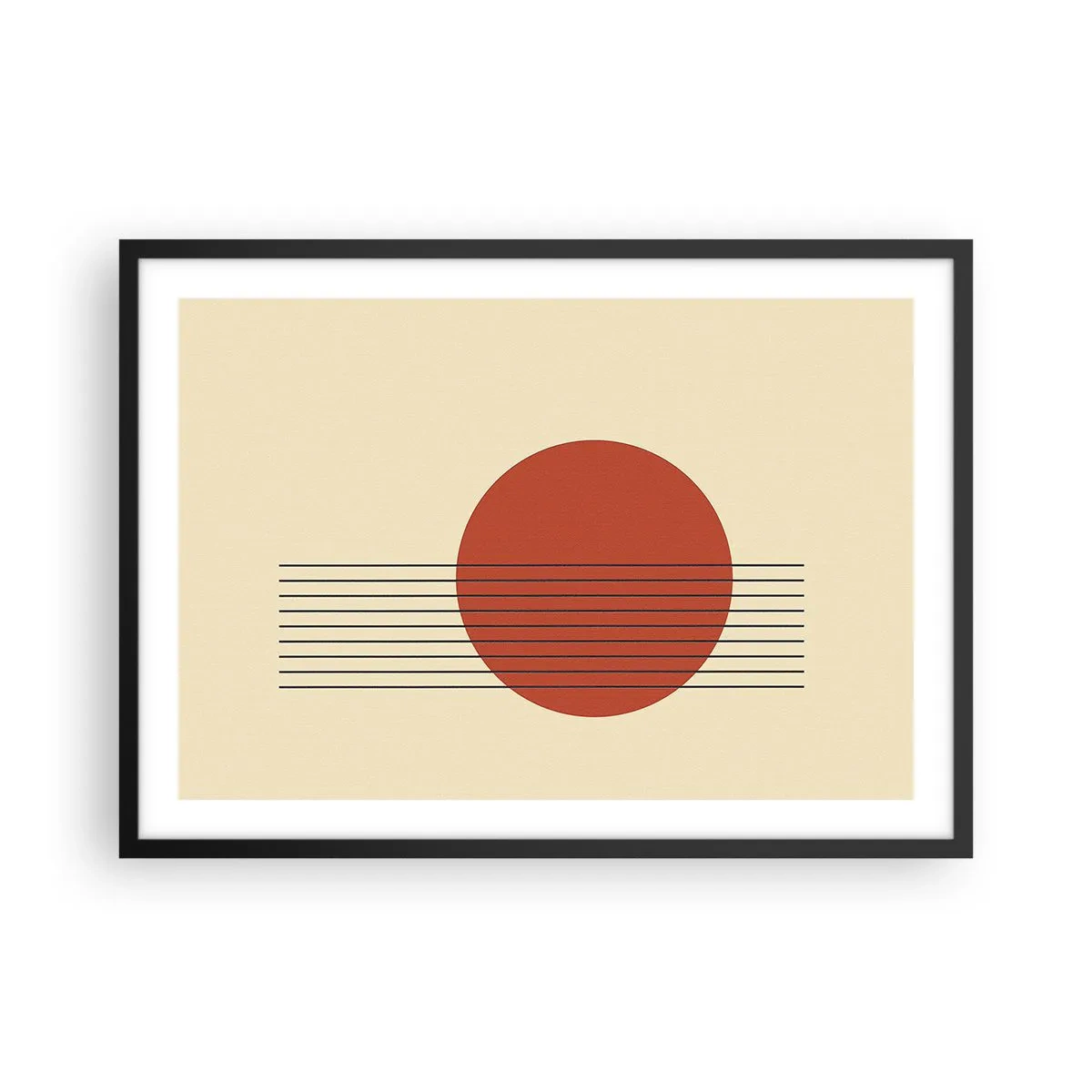 Plagát v čiernom ráme - Stále dookola - 70x50 cm