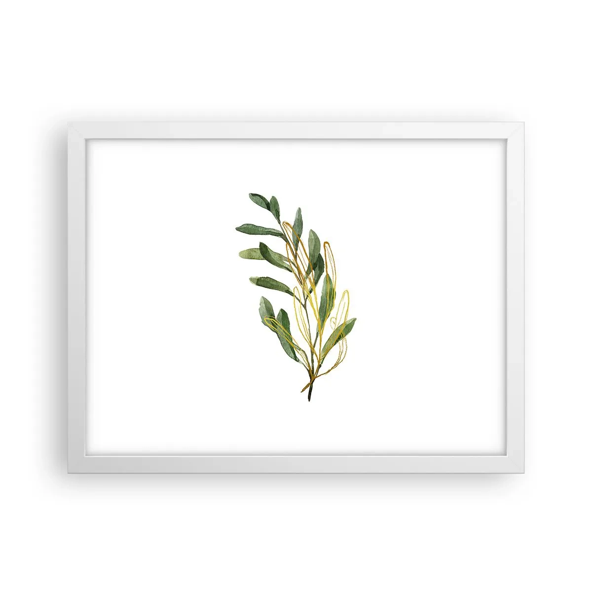 Plagát v bielom ráme - Všetko, čo je dobré - 40x30 cm