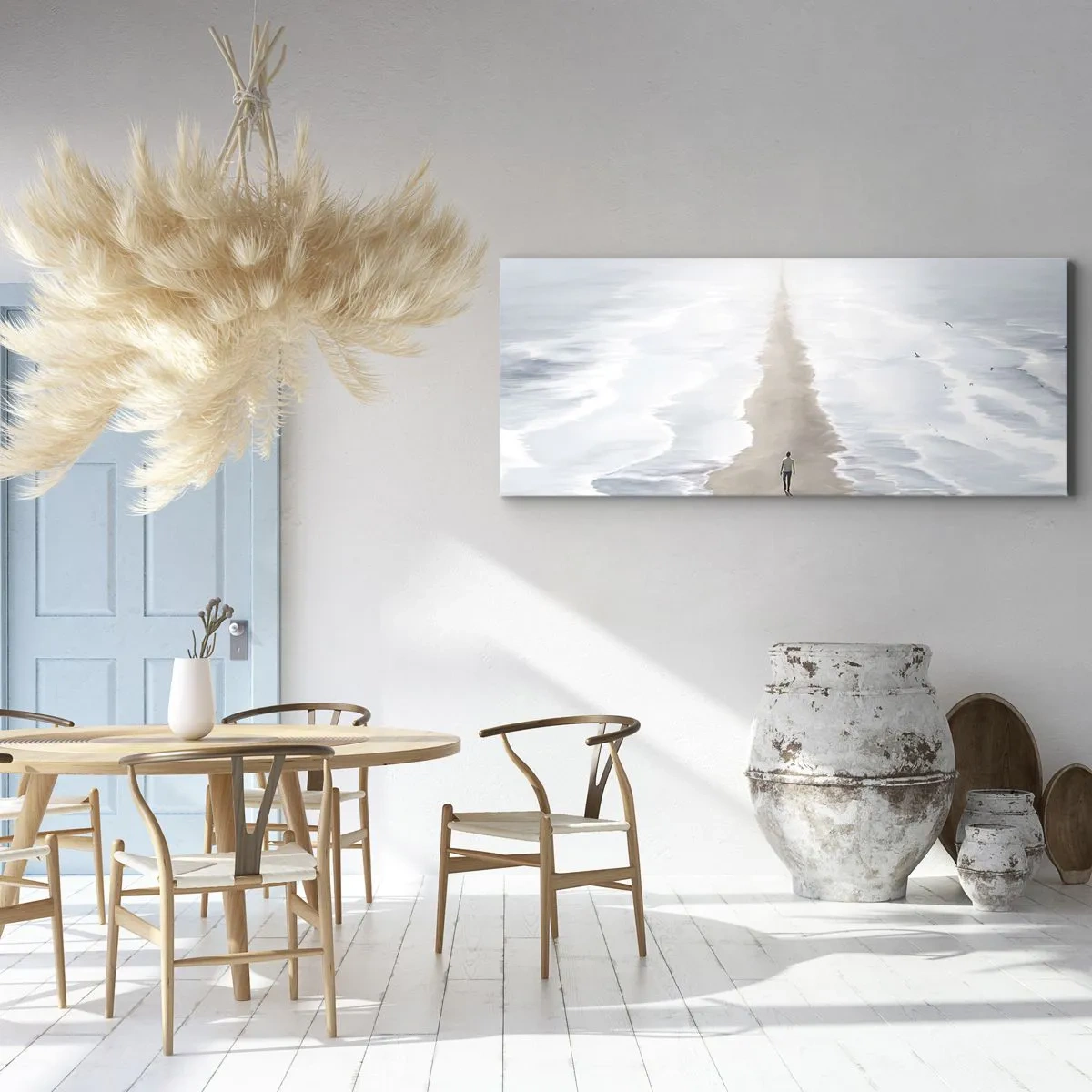 Obraz na plátne - Svetlá budúcnosť - 140x50 cm