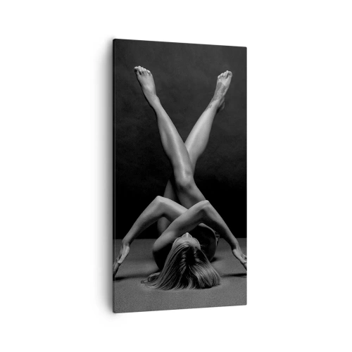 Obraz na plátne - Geometria nahoty - 55x100 cm