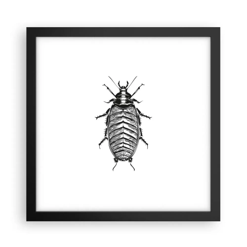 Plagát v čiernom ráme - Vzorový exemplár! - 30x30 cm