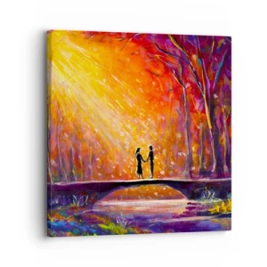 Obraz na plátne - Nebo ich tiež miluje - 30x30 cm