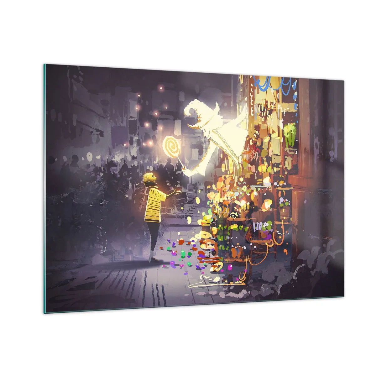 Obraz na skle - Kúzla existujú - 100x70 cm