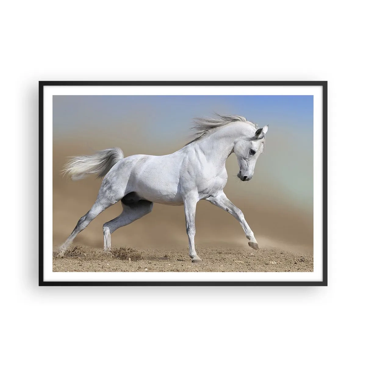 Plagát v čiernom ráme - Najkrajšia arabská rozprávka - 100x70 cm