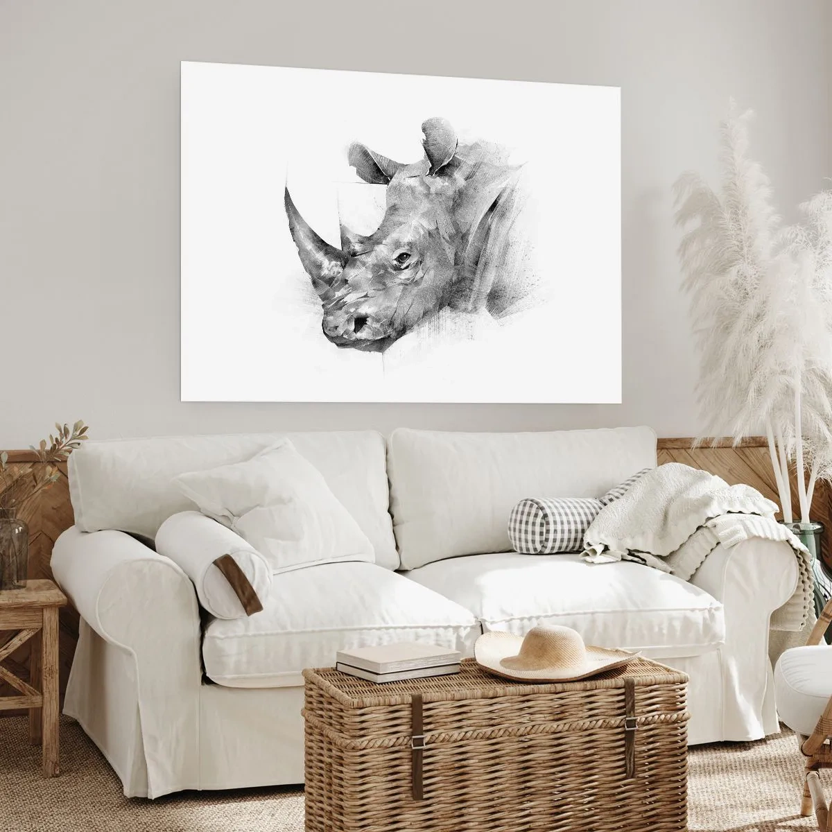 Plagát - Africký portrét - 70x50 cm