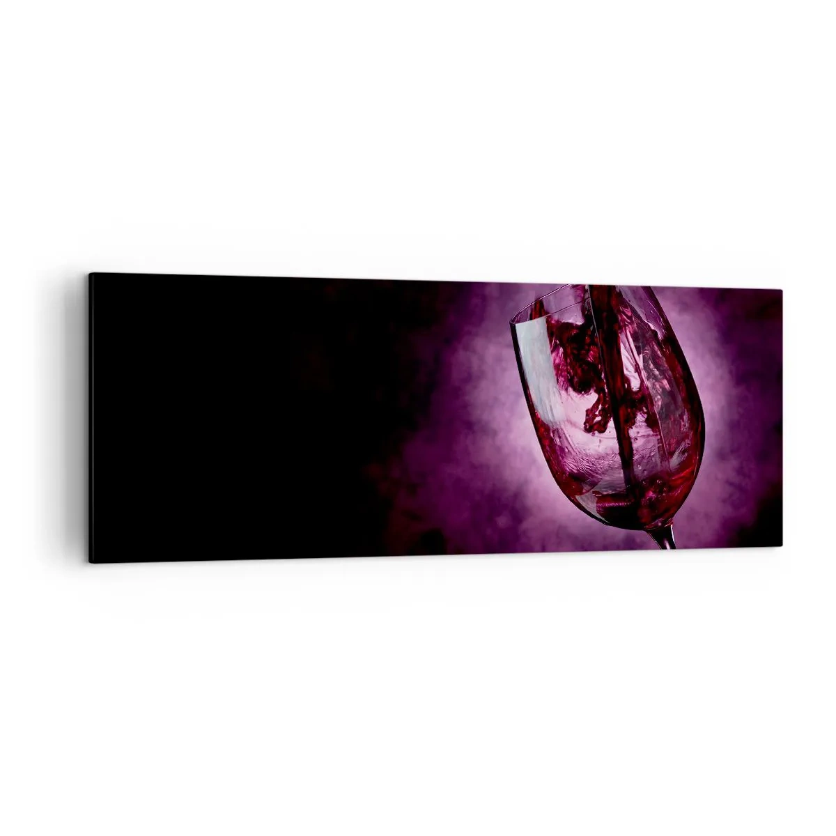 Obraz na plátne - Šarlát? Karmín? Nie, rubín. - 140x50 cm