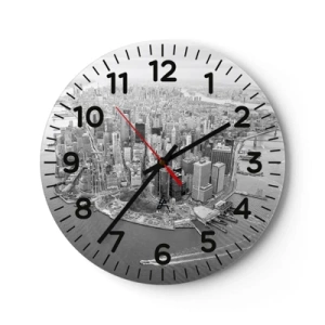 Nástenné hodiny - Ako nemilovať? - 40x40 cm