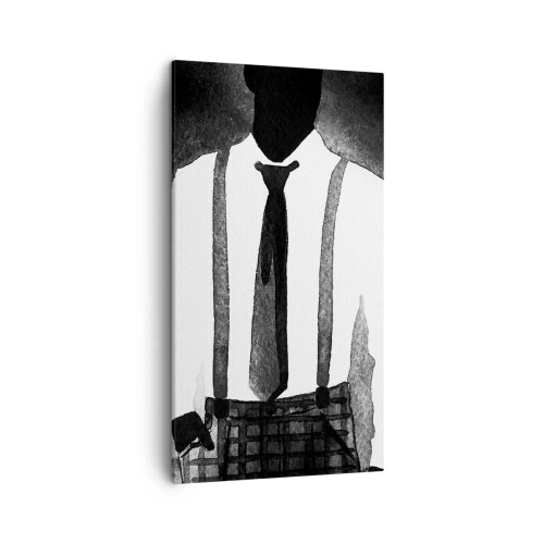 Obraz na plátne - V štýle noir - 45x80 cm