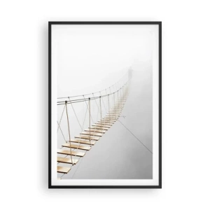 Plagát v čiernom ráme - Kam vás zavedie? - 61x91 cm