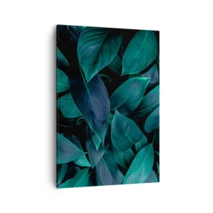 Obraz na plátne - Zeleň sama o sebe - 50x70 cm