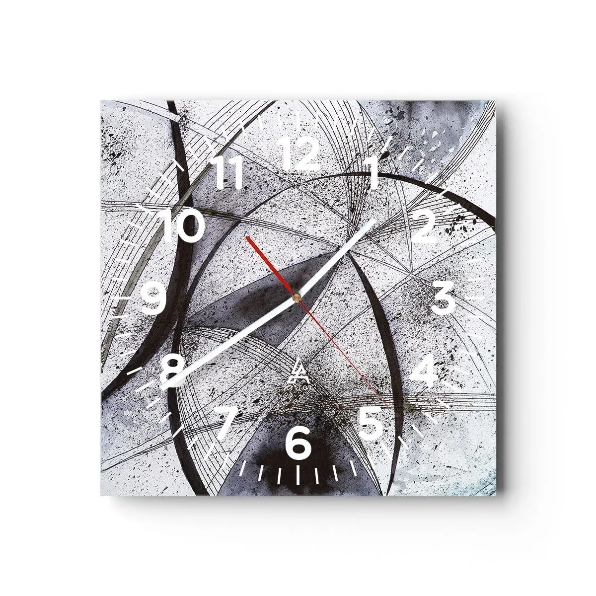 Nástenné hodiny - Futuristická fantázia - 30x30 cm